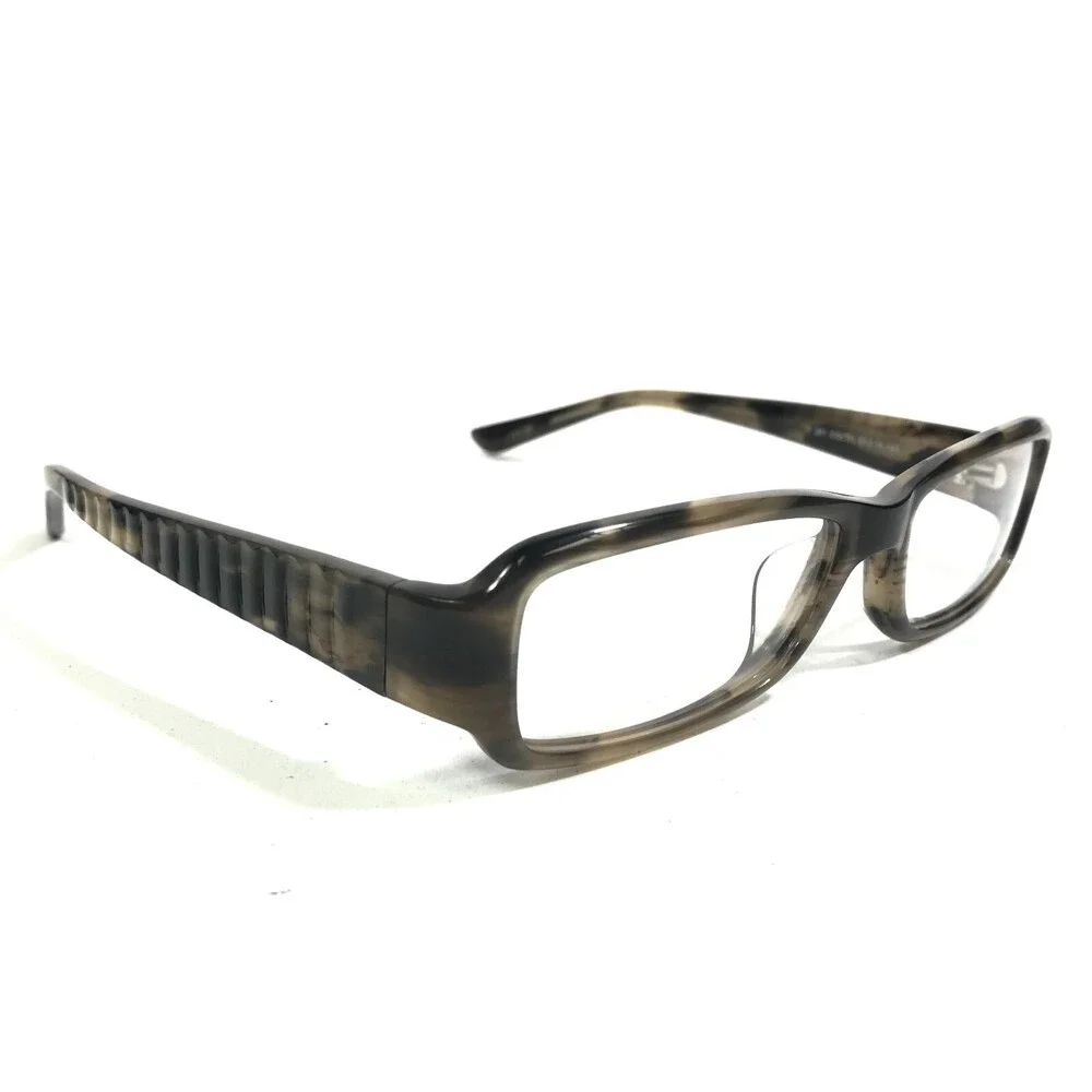 Iyoko-Inyake Eyeglasses Frames IY261 COL.21 Brown Rectangular Full Rim 55-16-140